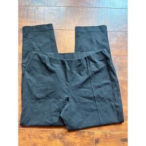 J. Jill Womens Black Pull On Stretch Casual Lounge Pant Size Large